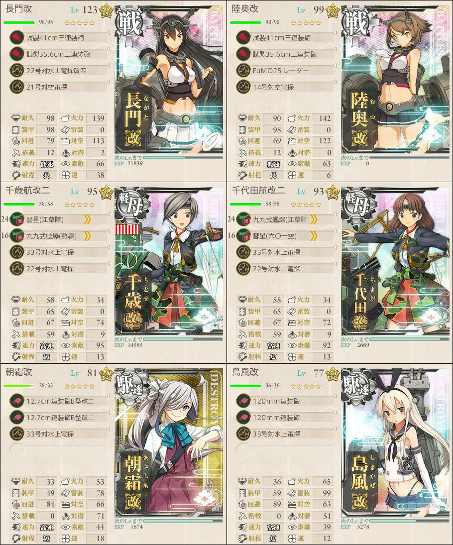艦これ 秋イベ 突入 海上輸送作戦 E 2攻略メモ的な あじわいはっぴーらいふ