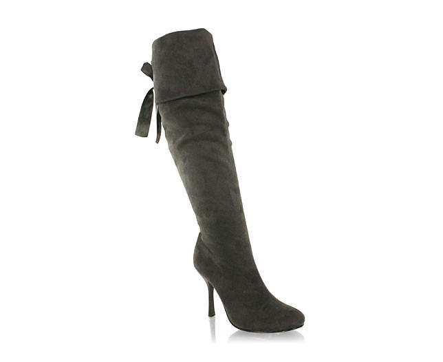 Priceless grey over knee