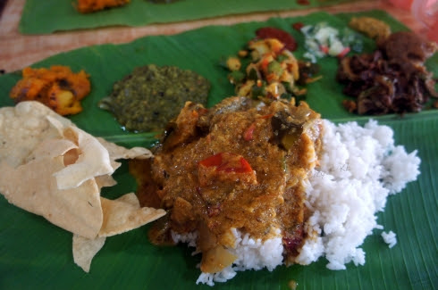 Banana Leaf Rice