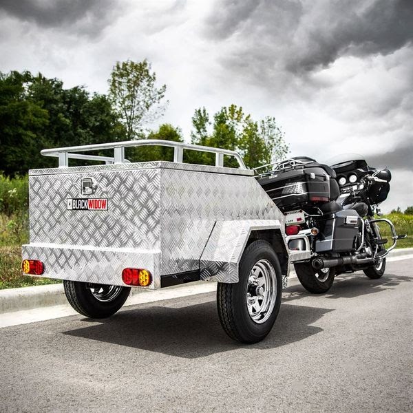 Trailers To Tow Behind Motorcycles / Pull Behind Motorcycle Trailers | Sport Bike Motorcycle ... / Our lumina xl is an aluminum pull behind motorcycle cargo trailer designed with diamond tread plate and sleek black sides.