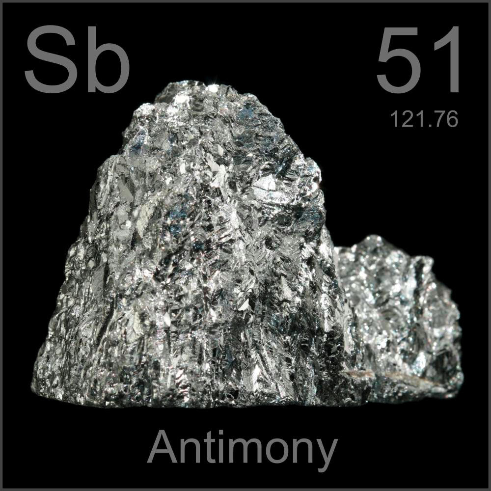 table of silver periodic ag elements the in Broken crystal, Table element of a the sample Periodic Antimony