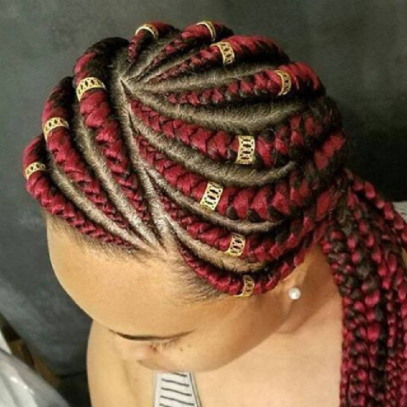 20 Impressive Ghana Braids for an Ultimate Diva Look ...