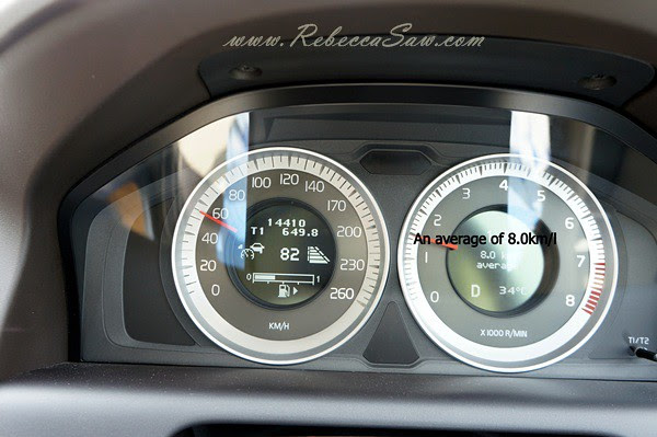 volvo xc60 - fuel consumption