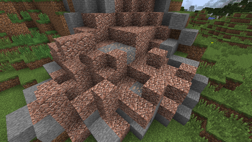 Minecraft 石の亜種である 花崗岩 かこうがん の画像が公開され