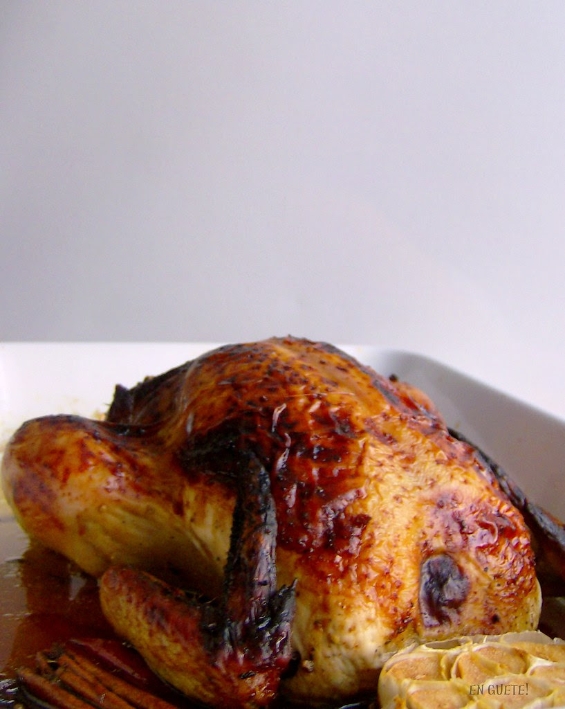 Pollo laqueado