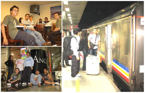 Boarding KL Sentral-Haadyai NiteTrain