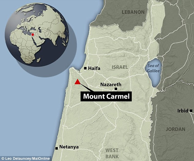 Tabun Cave at Mount Carmel in northern Israel holds evidence of early humans from up to 500,000 years ago