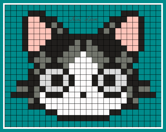 Pixel Art De Chat