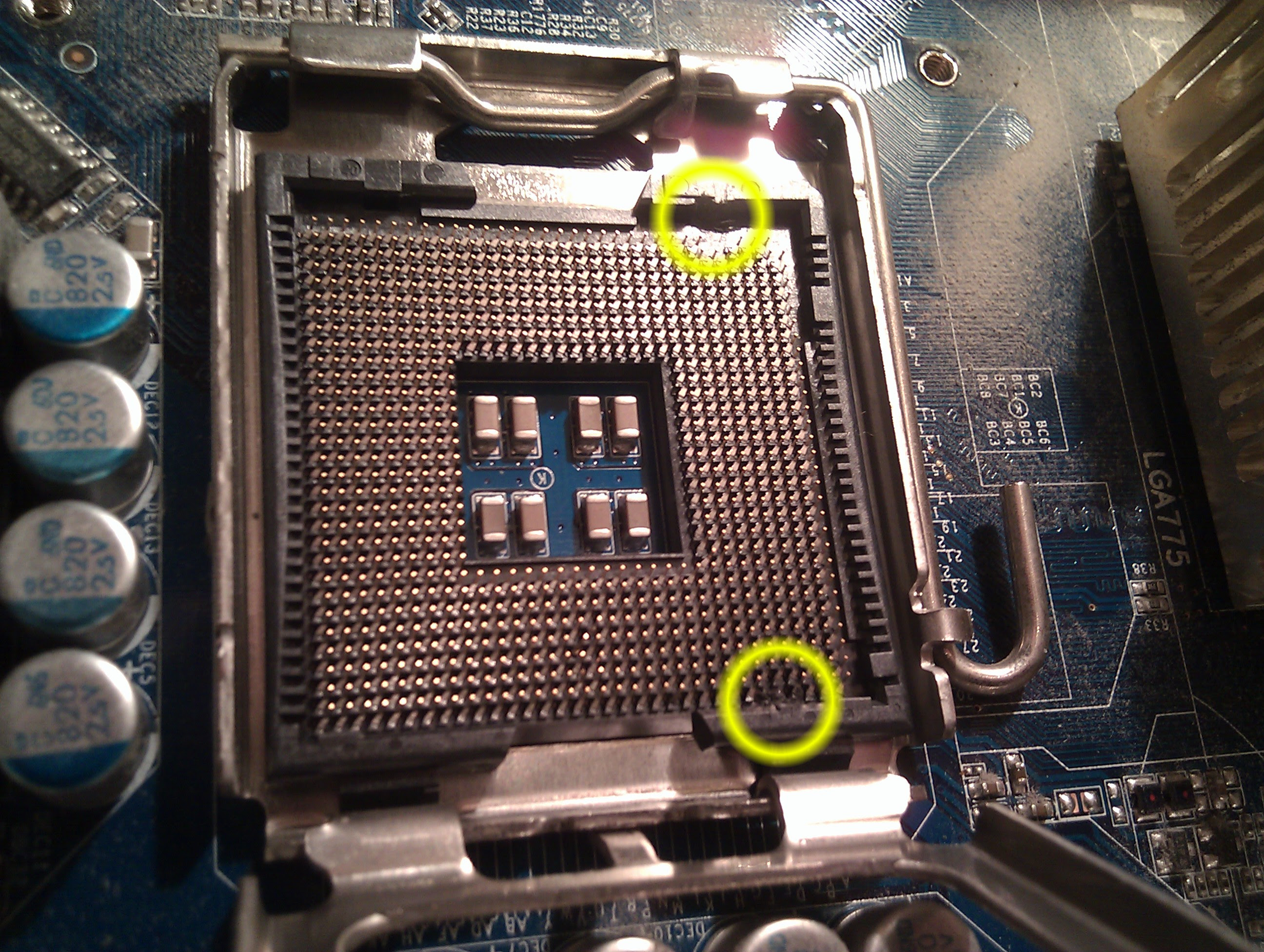 Stenyak Com Blog Archive Hacking The Lga 775 Socket