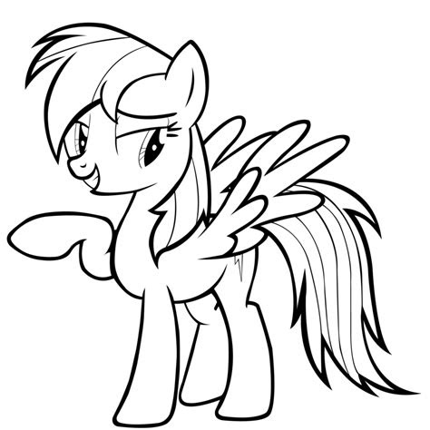 Free printable my little pony rainbow dash coloring pages for kids of all ages. rainbow dash coloring pages best coloring pages for kids