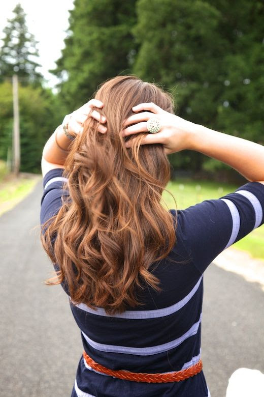 curl your hair with a sock!!! I cannot wait to try this!!