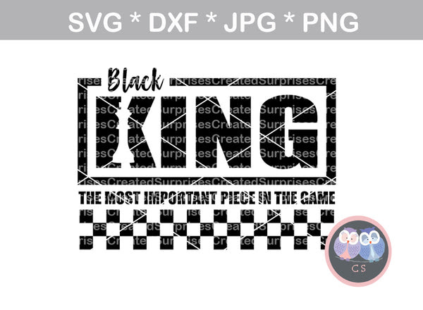 Download Black King Queen Child Saying Chess Digital Download Svg Dxf C Createdsurprises