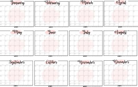 Just click print right from your browser. blank 12 month calendar bossfidence