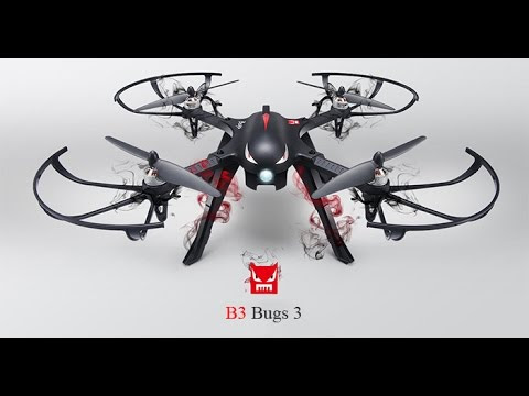  MJX B3 Bugs 3 RC Quadcopter RTF - Powerful brushless motor