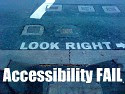 Accessibility FAIL button