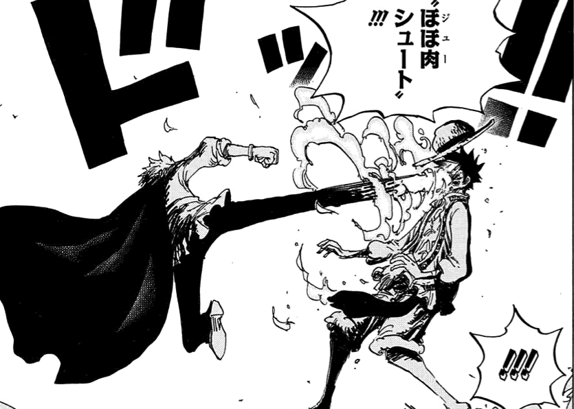 Onepiece 844 ルフィ Vs サンジ 我思う故に 新館我思う故に 新館
