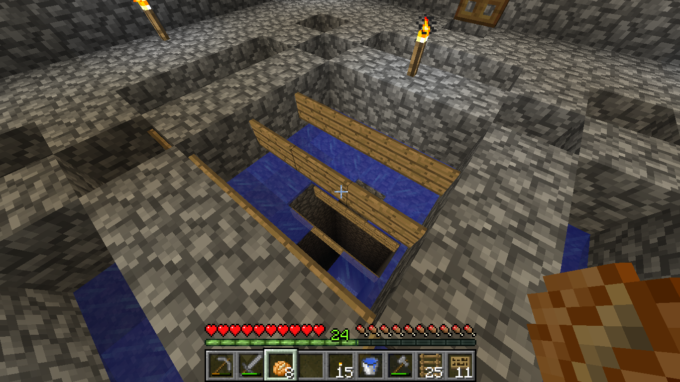 Skyblock Help - Falling Mob Grinder - Survival Mode 