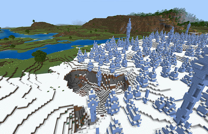 マイクラbe Ver1 18に対応した最新のオススメシード値30個まとめ マイクラモール
