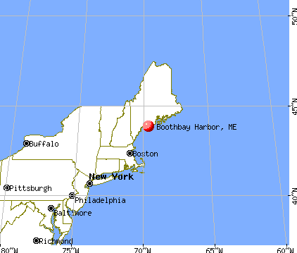 Boothbay Harbor Maine Map Boothbay Harbor, Maine (ME 04538) profile: population, maps, real 