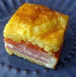 Antipasto squares