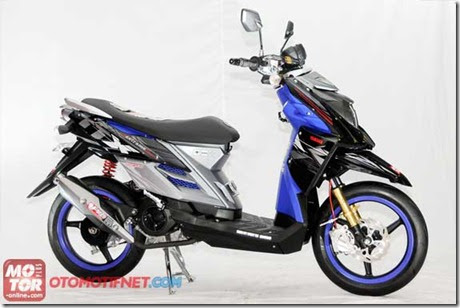 YAMAHA TTX atau yamaha X-ride ya mio J ganti baju 