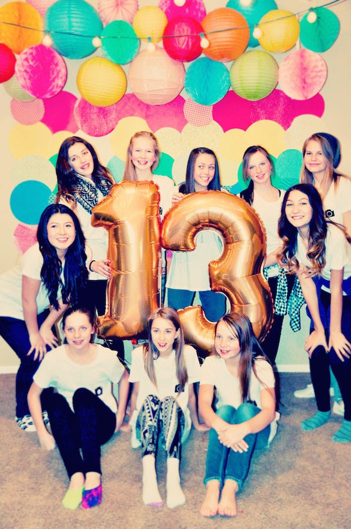 Kara's Party Ideas Â» Glam Instagram Themed 13th Birthday Party via Kara