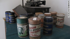 Edison Wax Cylinders image from Bobby Owsinski's Big Picture production blog