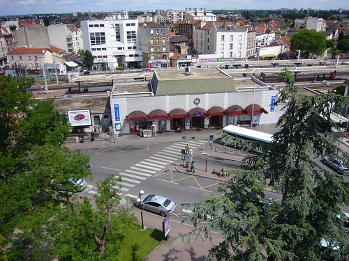 La gare d'Aulnay