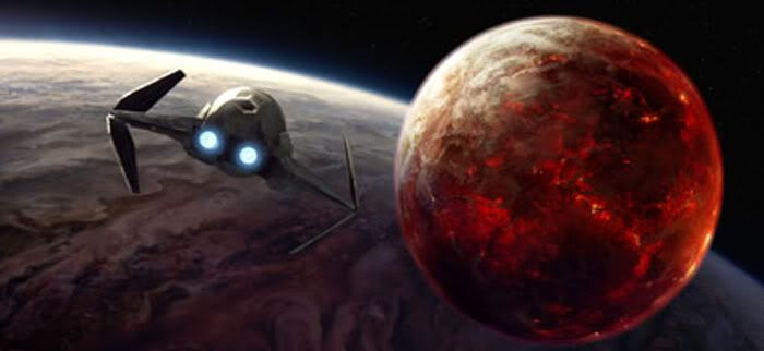 Anakin Skywalker arrives at the lava world (or moon) of Mustafar. His mission: To eliminate the remaining leaders of the Separatists.