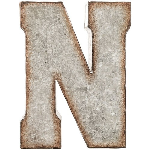 A B C D E F G H I J K L M N O P Q R S T U V W X Y Z Galvanized Letter