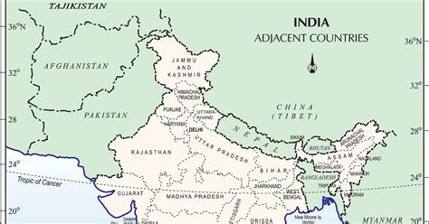 maps  international relations india   neighbouring countries
