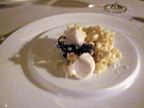 Restaurant at Meadowood - St. Helena, CA - June 2011 - "To Quicken the Heart," Flavors of Umami, Red Cedar, Buttered Popcorn