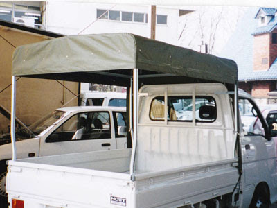 荷台シート 幌シートの取り付け 修理 株式会社サンエイシート 東京都小金井市