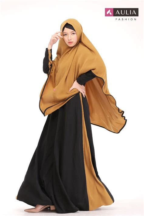 koleksi gamis set syari aulia fashion kayseri