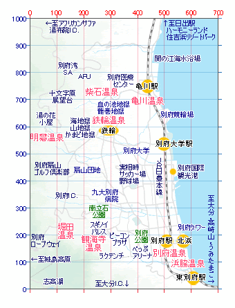 バス路線一覧 べっぷぅ に 別府のバスをご案内