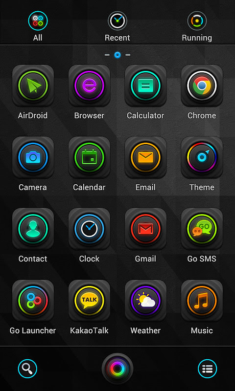 Electric Tour Toucher Theme Free Android Theme download 