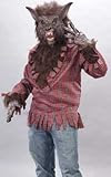 Werewolf Brown Costume (Men's Adult Regular Size)