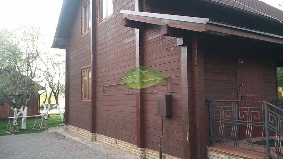 Slipning av trähus pris kiev