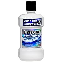 Listerene Whitening Pre-Brush Rinse Clean, Mint, 16 Ounce