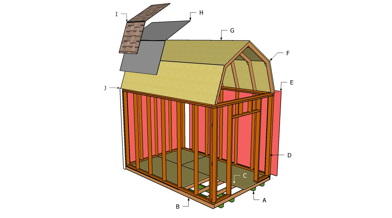 Building Plans For 10x16 Shed - House Design And ...