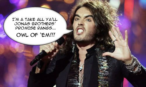 Russell Brand and the promise rings