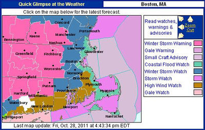 weather map, forecasting snow