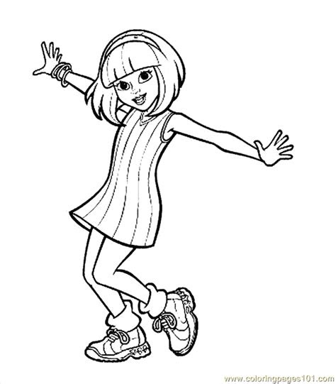 lazy town coloring pages    print
