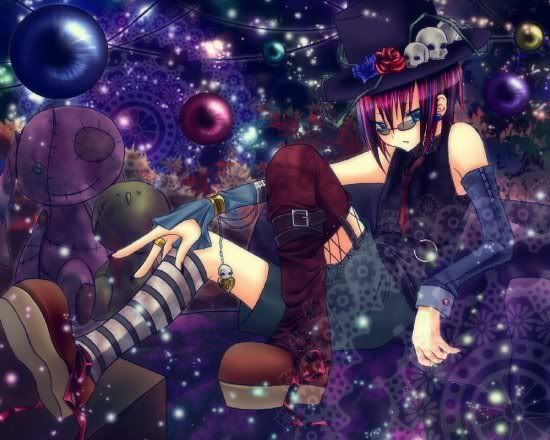 anime lovers in bed. Mad Hatter- Anime Pictures,