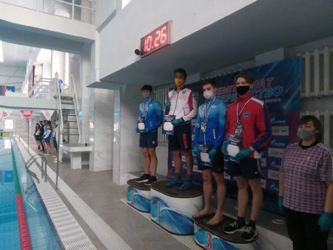 Спортсмены из Заполярья взяли семь медалей на Чемпионате и Первенстве СЗФО по плаванию
