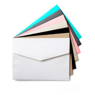 Colored Wedding Invitation Envelopes