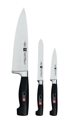 Best Review Henckels Four Star 3 Piece Knife Set - 35168.100