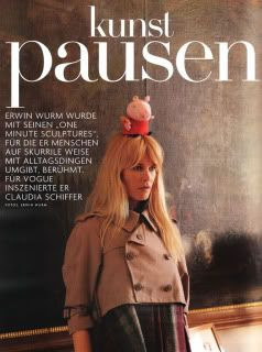 Claudia Schiffer Vogue Germany