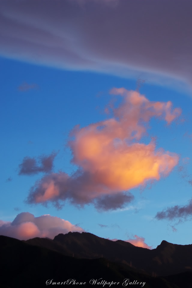 Free Iphone 4s Wallpaper Nature Landscapes 夕焼け雲 Sunset Iphone 壁紙館