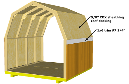 Storage shed roof installation, d-i-y storage shed plans